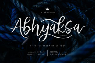 Abhyaksa: A Premium Script Font for Web Design