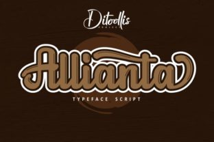 Allianta: A Charming Handwritten Font for Editorial Design