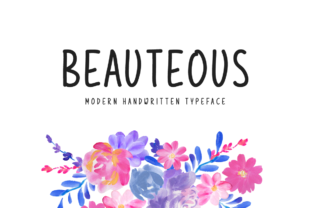 Beauteous: A Handwritten Font for Makers