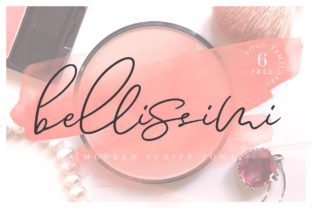 Bellissimi: A Romantic Script Font for Marketers