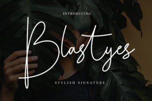 Blastyes: A Premium Script Font for Web Design