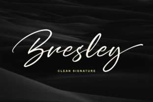 Bresley: A Bold Handwritten Font for Editorial Design