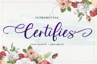 Certifies: A Modern Handwritten Font for Editorial Design