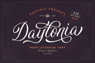 Daytonia: A Handmade Script Font for Modern Web Design