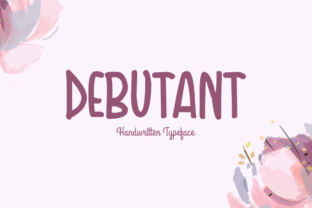 Debutant: A Sweet Handwritten Font for Makers