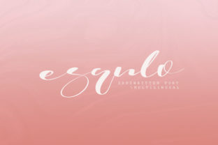 Esqulo: A Modern Handwritten Typeface for Campaigns