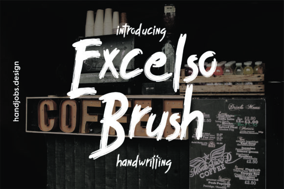 Excelco Brush: A Premium Font for Brand Identity