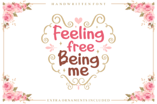 Feeling Free Being Me: A Playful Script Font for Web Design