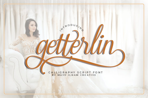 Getterlin: A Modern Script Font for Elegant Editorial Design