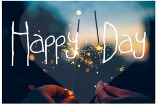 Happy Day: A Playful Handwritten Font for Makers