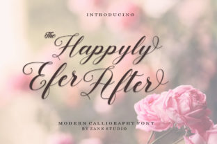 Happyly Ever After: A Romantic Script Font for Crafters