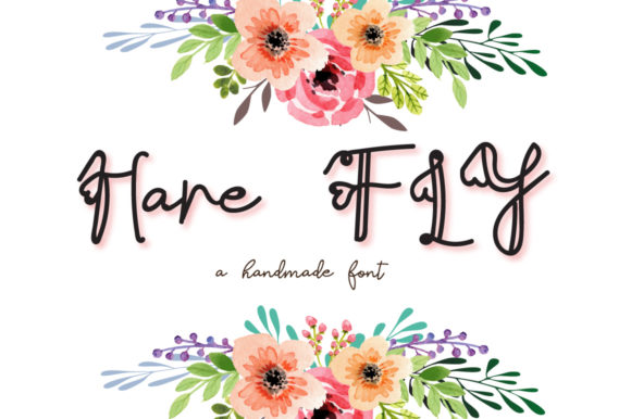 Hare Fly: A Bold Handwritten Font for Web Design