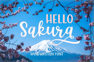 Hello Sakura: A Handwritten Font for Modern Web Design