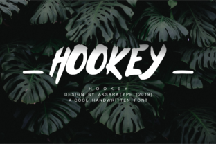 Hookey: A Bold Handwritten Font for Your Brand