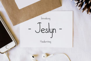 Jeslyn: A Sweet Script Font for Brand Identity