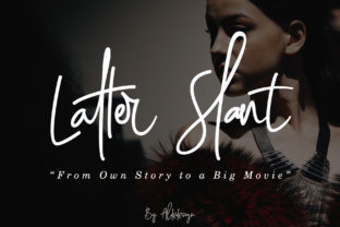 Latter Slant: A Classy Script Font for Modern Web Design