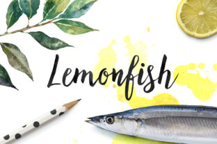 Lemonfish: A Handwritten Script Font for Web Design