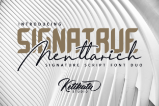 Menttarich Duo: The Perfect Font Pairing for Campaigns