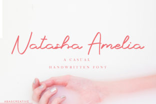 Natasha Amelia: A Romantic Script Font for Crafters