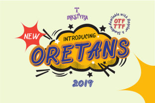 Oretans: A 3D Handwritten Typeface for Campaigns