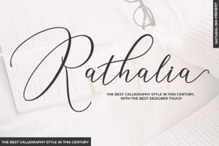 Rathalia: A Modern Script Font for Campaigns