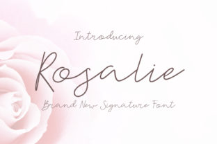 Rosalie: The Signature Font for Your Brand