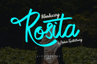 Rosita: The Elegant Script Font for Handmade Creators