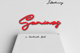 Saminos: A Handwritten Font for Modern Web Design
