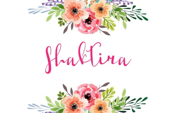 Shaktira: A Premium Handwritten Font for Web Design