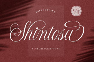 Shintosa: A Premium Script Font for Campaigns