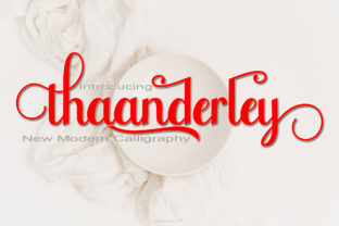 Thaanderley: The Perfect Handwritten Font for Your Brand