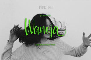 Wanoja: A Handwritten Script Font for Web Design