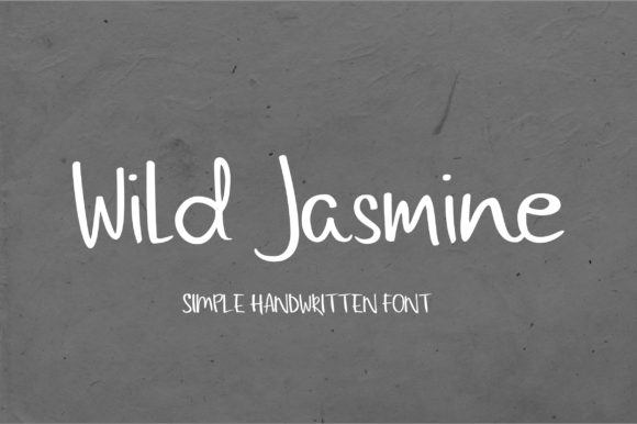 Wild Jasmine: A Handwritten Font for Your Brand